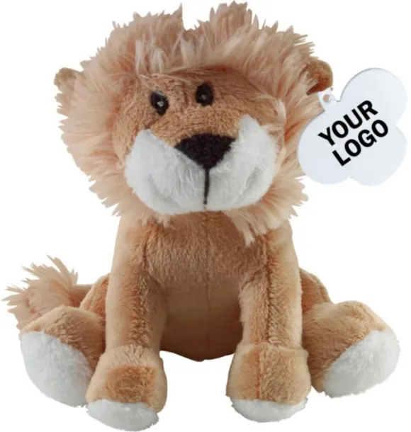 Frank Plush lion brown