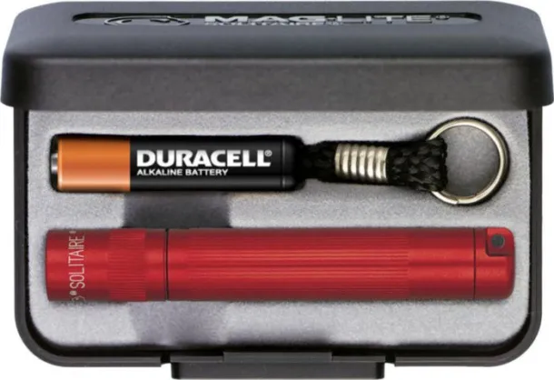 MAGLITE SOLITAIRE Aluminium flashlight - Mag-lite Crvena