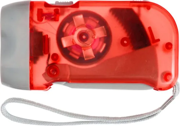 TRISTAN ABS dynamo torch red