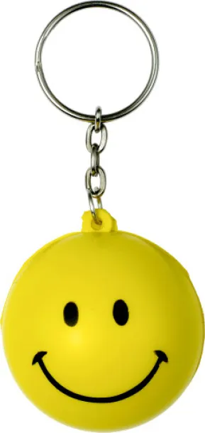  EARL PU foam key holder yellow