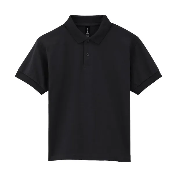  Dječja DryBlend® jersey polo majica, 203 g/m² - Gildan Crna