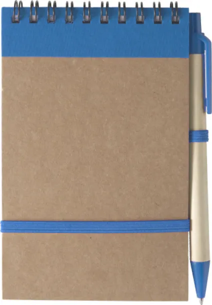 EMORY Cardboard notebook light blue