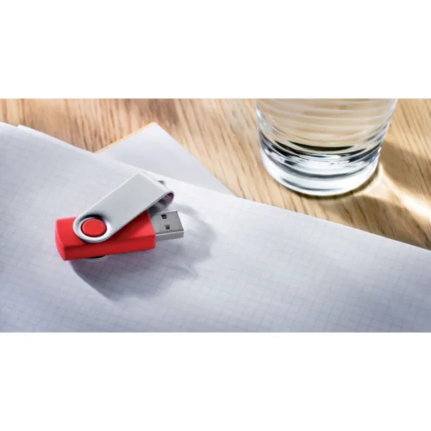 TECHMATE PENDRIVE USB - 16 GB Crvena
