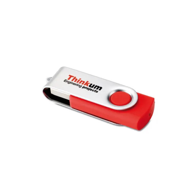TECHMATE PENDRIVE USB - 16 GB Crvena