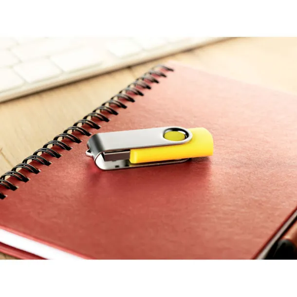 TECHMATE PENDRIVE Techmate. USB flash 16GB Yellow