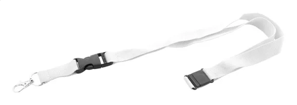 Revent Plus RPET lanyard White