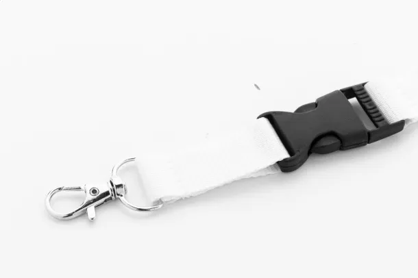 Revent Plus RPET lanyard White