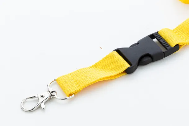 Revent Plus RPET lanyard Yellow