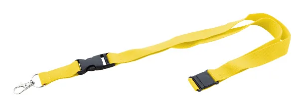 Revent Plus RPET lanyard Yellow