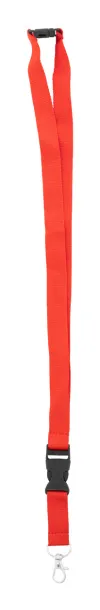 Revent Plus RPET lanyard Red