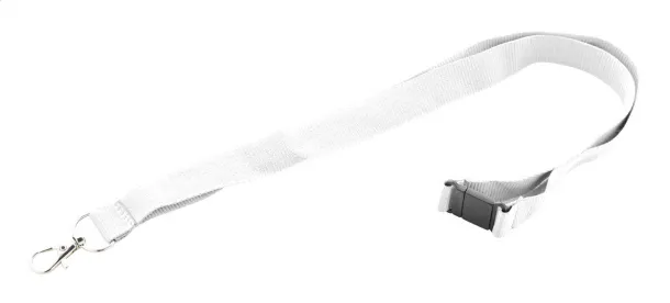 Revent RPET lanyard White