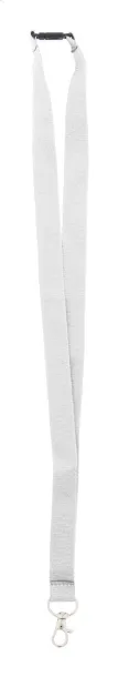 Revent RPET lanyard White