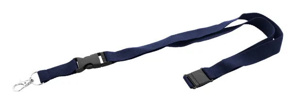 Revent Plus RPET lanyard Dark blue
