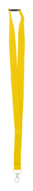 Revent RPET lanyard Yellow