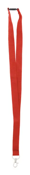 Revent RPET lanyard Red