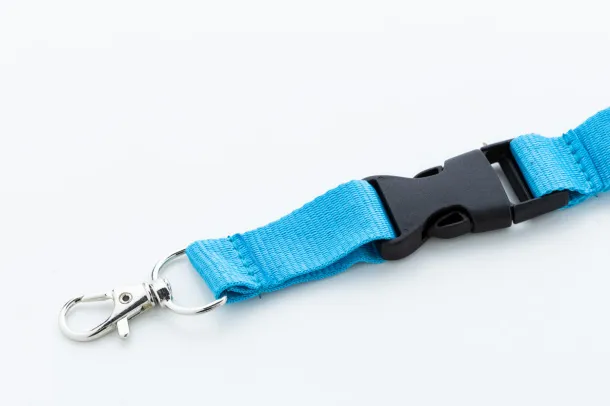 Revent Plus RPET lanyard Light blue