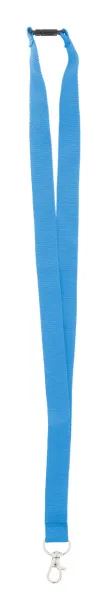 Revent RPET lanyard Light blue