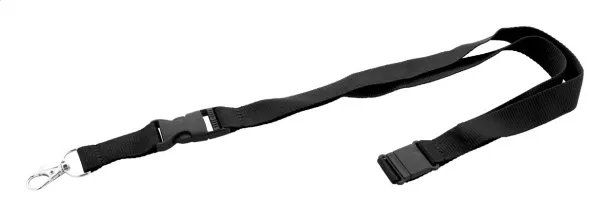 Revent Plus RPET lanyard Black