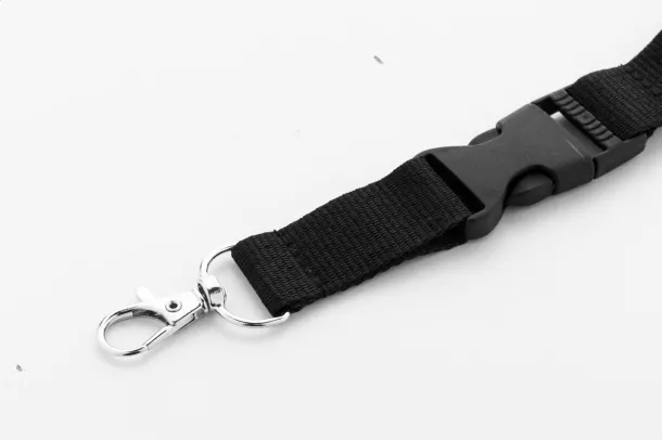 Revent Plus RPET lanyard Black