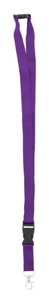 Revent Plus RPET lanyard Purple