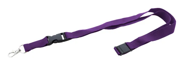 Revent Plus RPET lanyard Purple
