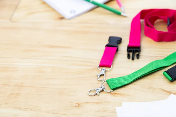 Revent Plus RPET lanyard Pink