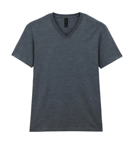  Gildan Mens Softstyle® V-Neck T-Shirt - Gildan Dark Heather