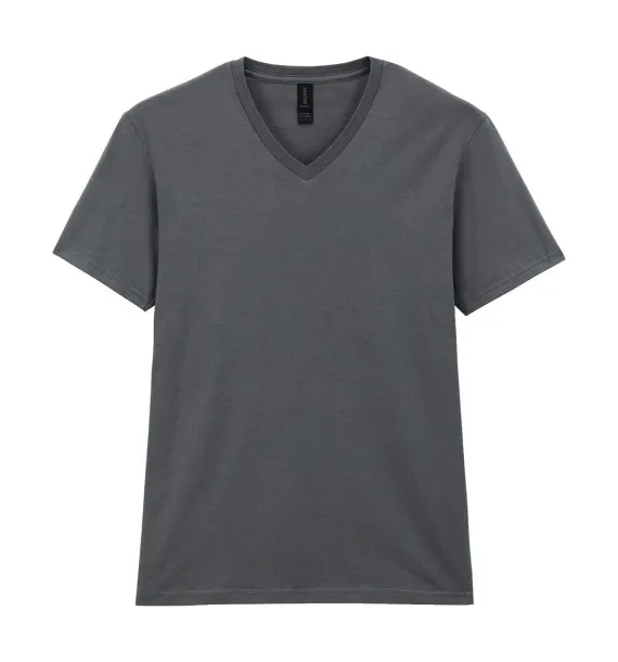  Gildan Mens Softstyle® V-Neck T-Shirt - Gildan Charcoal