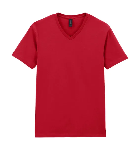  Softstyle® muška majica kratkih rukava s V-izrezom, 144-153 g/m² - Gildan Cherry Red