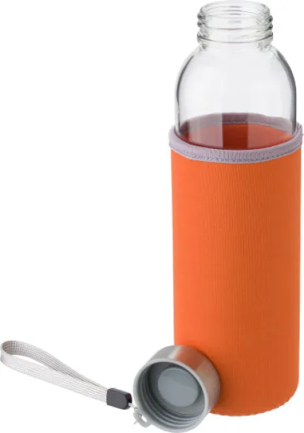 Nika Glass bottle (500 ml) with neoprene sleeve