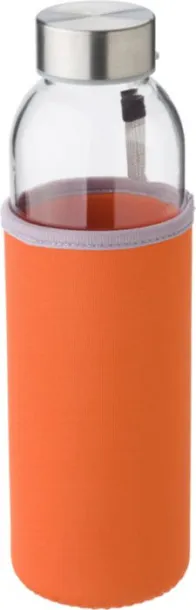 Nika Glass bottle (500 ml) with neoprene sleeve