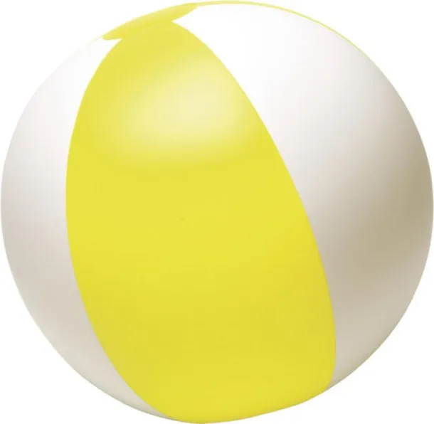 LOLA PVC beach ball Žuta