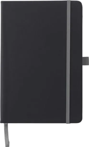 CHARLENE PU notebook A5 grey