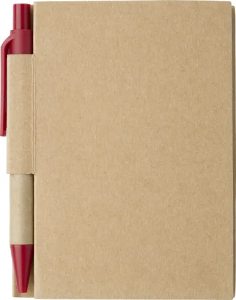 COOPER Paper notebook Crvena