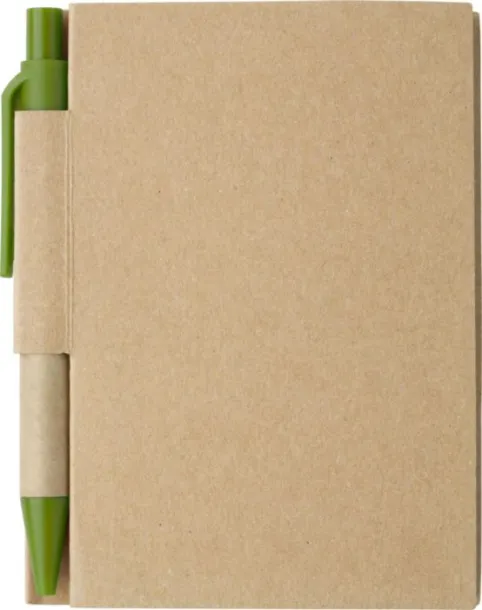 COOPER papirni notes light green