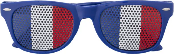 LEXI Plexiglass sunglasses with country flag Plava Bijela