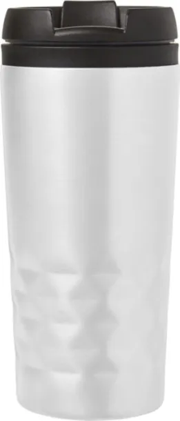 LORRAINE Stainless steel mug Bijela