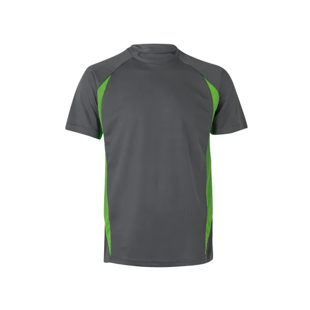 VL SLAYER Two-tone bird-eye technical t-shirt (160g/m²), in polyester (100%) - Result Winter Essentials Grey Green