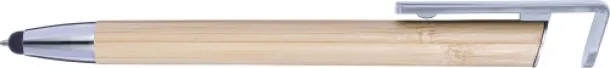 Colette Bamboo 2-in-1 ballpen  silver