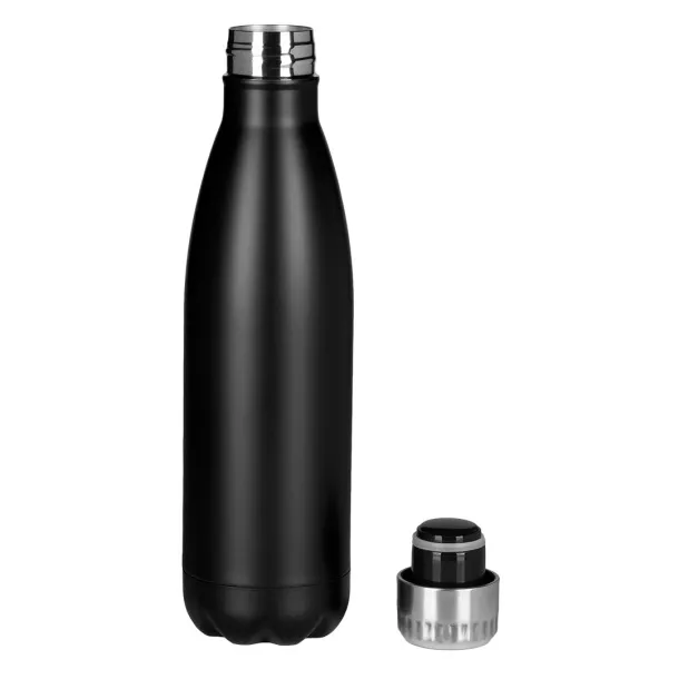 FLUID metal travel mug Black