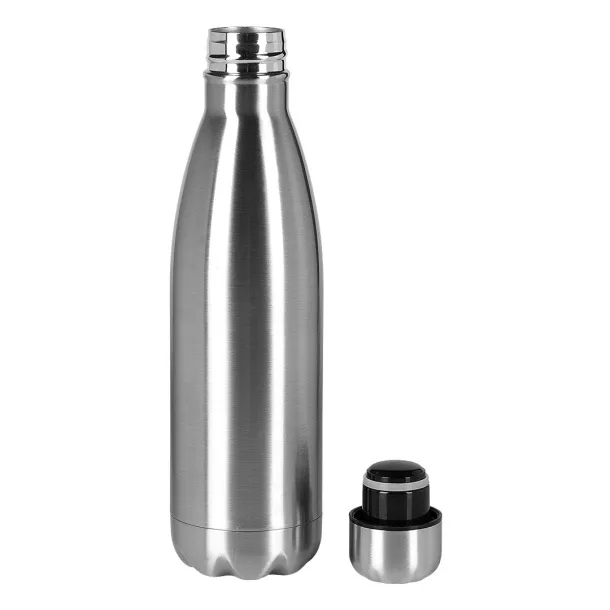 FLUID metal travel mug Silver