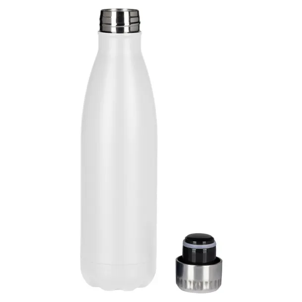 FLUID metal travel mug White