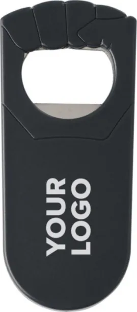 TAY Plastic bottle opener black