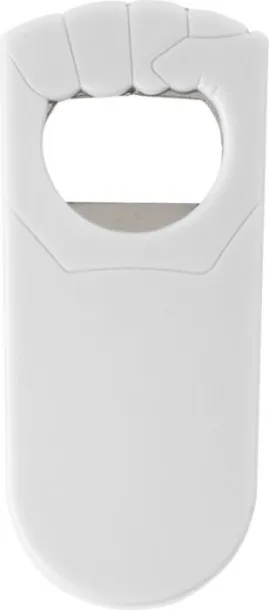 TAY Plastic bottle opener Bijela