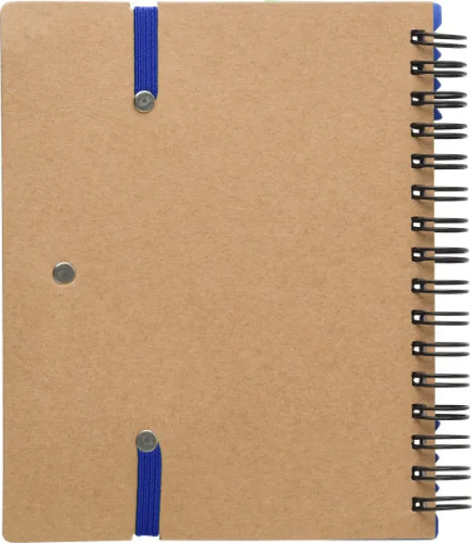 ANGELA Recycled paper notebook blue