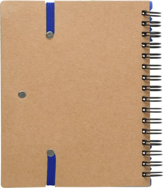 ANGELA Recycled paper notebook blue