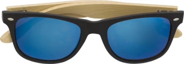 Luis ABS and bamboo sunglasses blue