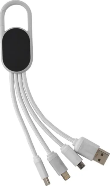 Idris 4-in-1 Charging cable set  Bijela