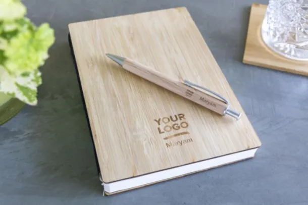 JO Bamboo cover notebook