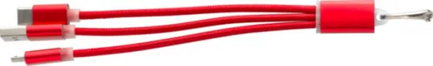 Alvin Aluminium alloy cable set  red